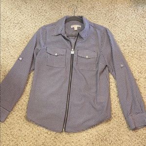 Zip up Michael Kors long sleeve